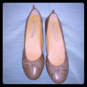 Audrey Brooke fall mini wedges with bow detail